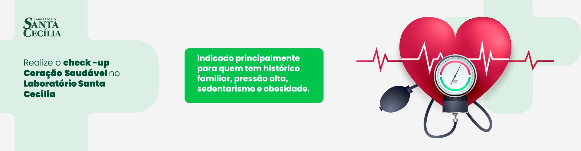 Check-up Coração Saudável - Laboratório Santa Cecília