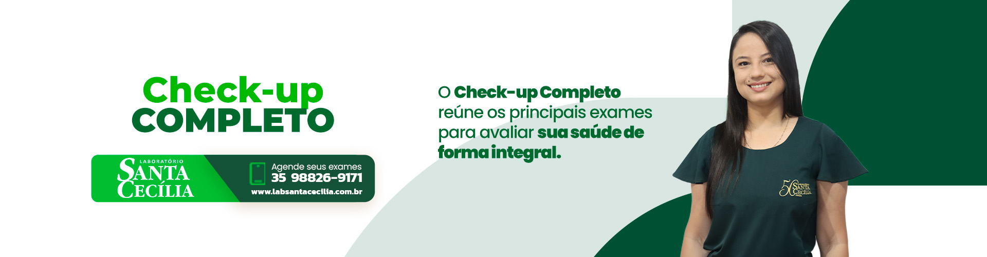 Check-up Completo Laboratório Santa Cecília
